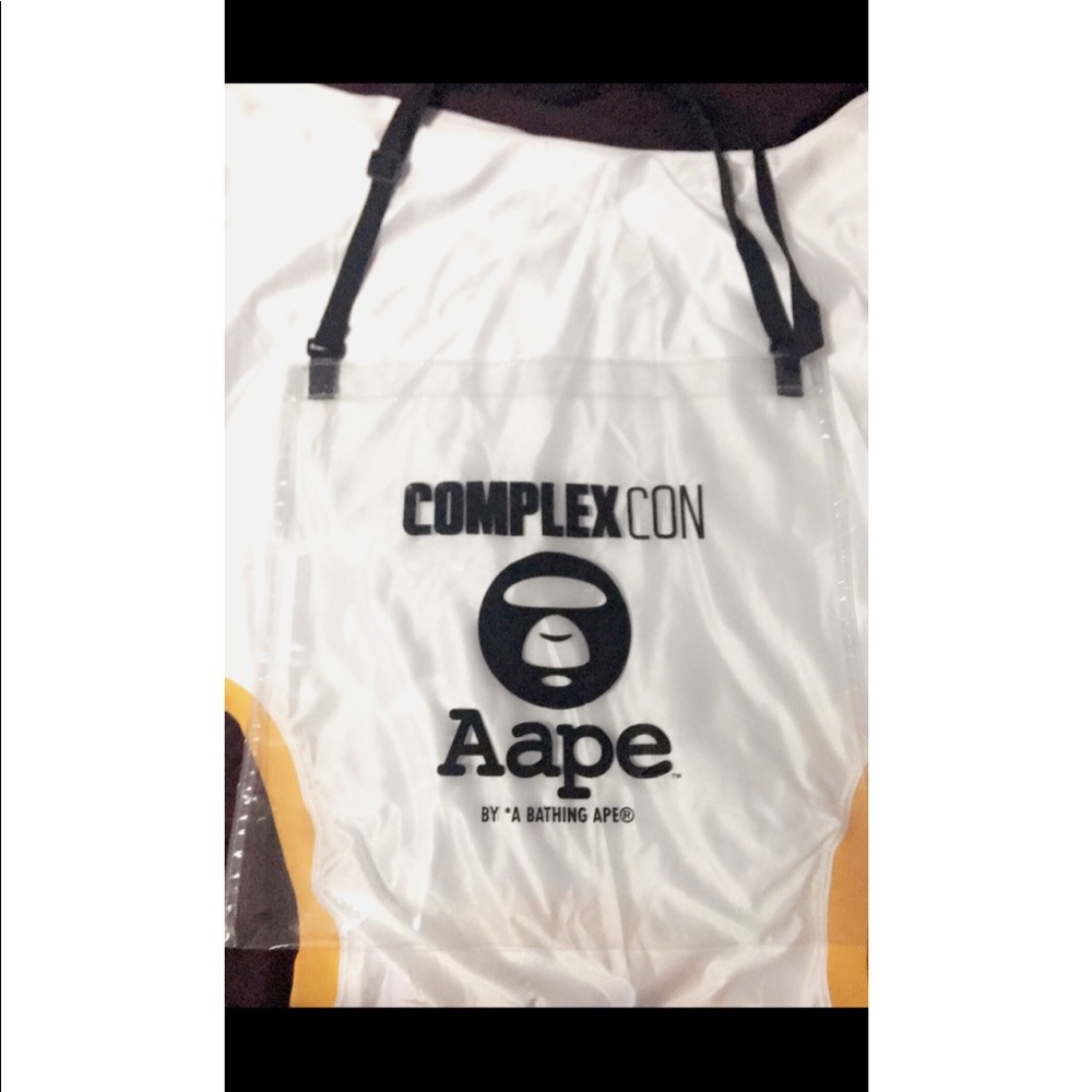 Bape clear tote